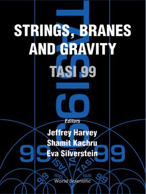 cover image of Strings, Branes and Gravity (Tasi 1999)